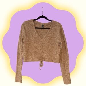 Wild Fable Plush Crop Long Sleeve
